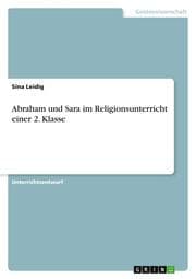 Cover von Abraham und Sara im Religionsunterricht einer 2. Klasse