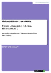 Cover von Unsere Lebensmittel (Chemie, Sekundarstufe I)