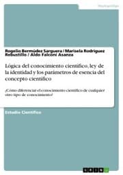 Cover von Lógica del conocimiento científico, ley de la identidad y los parámetros de esencia del concepto científico