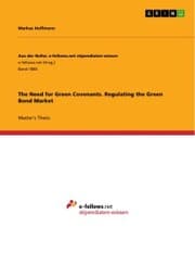 Cover von The Need for Green Covenants. Regulating the Green Bond Market
