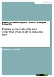 Cover von Pirámide conceptual contra mapa conceptual. Desde lo alto se piensa más lejos