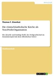 Cover von Die römisch-katholische Kirche als Non-Profit-Organisation
