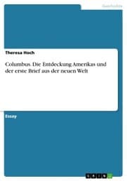 Cover von Columbus. Die Entdeckung Amerikas und der erste Brief aus der neuen Welt