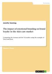 Cover von The impact of emotional branding on brand loyalty in the skin care market