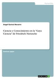 Cover von Ciencia y Conocimiento en la 'Gaya Ciencia' de Friedrich Nietzsche