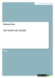 Cover von Das Glück des Zufalls