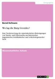 Cover von Wo lag die Burg Gvozdec?