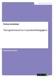 Cover von Therapieformen bei Cannabisabhängigkeit