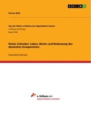 Cover von Dieter Schnebel. Leben, Werke und Bedeutung des deutschen Komponisten