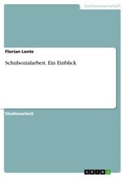 Cover von Schulsozialarbeit. Ein Einblick