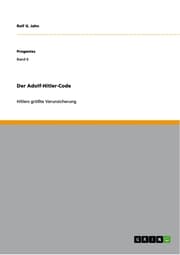 Cover von Der Adolf-Hitler-Code