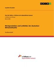 Cover von Wertgrundsätze und Leitbilder der deutschen Wirtschaftselite