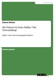 Cover von Die Tür(en) in Franz Kafkas 'Die Verwandlung'