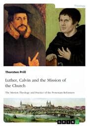 Cover von Luther, Calvin and the Mission of the Church