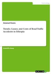 Cover von Trends, Causes, and Costs of Road Traffic Accidents in Ethiopia