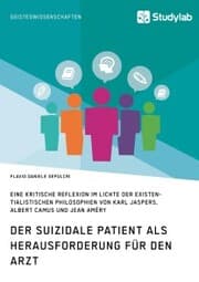 Cover von Der suizidale Patient als Herausforderung für den Arzt