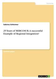 Cover von 25 Years of MERCOSUR. A successful Example of Regional Integration?