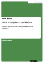 Cover von Filmische Adaptionen von Märchen