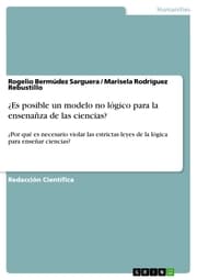 Cover von Es posible un modelo no lógico para la ensenañza de las ciencias?