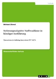 Cover von Strömungsadaptive Surfboadfinne in händiger Ausführung