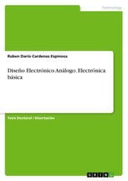 Cover von Diseño Electrónico Análogo. Electrónica básica