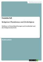 Cover von Religiöser Pluralismus und Zivilreligion