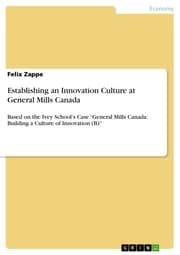 Cover von Establishing an Innovation Culture at General Mills Canada