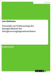 Cover von Potentiale zur Verbesserung der Energieeffizienz bei Energieversorgungsunternehmen