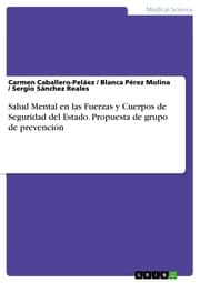 Cover von Salud Mental en las Fuerzas y Cuerpos de Seguridad del Estado. Propuesta de grupo de prevención