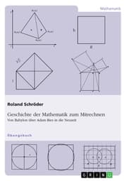 Cover von Geschichte der Mathematik zum Mitrechnen