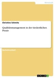 Cover von Qualitätsmanagement in der tierärztlichen Praxis