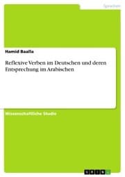 Cover von Reflexive Verben im Deutschen und deren Entsprechung im Arabischen
