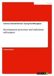 Cover von Development processes and individual self-respect