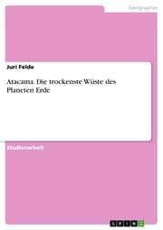 Cover von Atacama. Die trockenste Wüste des Planeten Erde