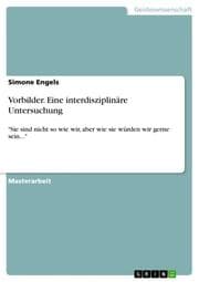 Cover von Vorbilder. Eine interdisziplinäre Untersuchung