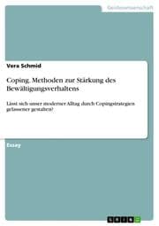 Cover von Coping. Methoden zur Stärkung des Bewältigungsverhaltens