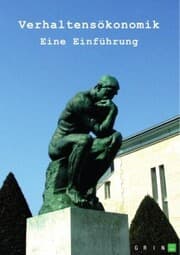 Cover von Verhaltensökonomik - Eine Einführung