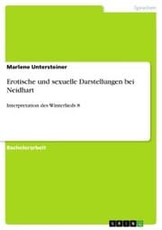 Cover von Erotische und sexuelle Darstellungen bei Neidhart