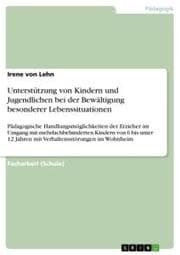 Cover von Unterstützung von Kindern und Jugendlichen bei der Bewältigung besonderer Lebenssituationen