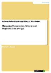 Cover von Managing Monasteries. Strategy and Organizational Design