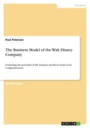 Cover von The Business Model of the Walt Disney Company