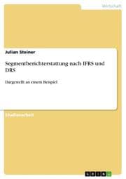 Cover von Segmentberichterstattung nach IFRS und DRS