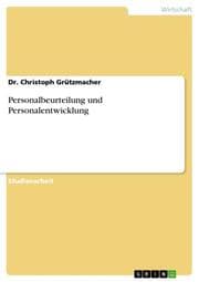 Cover von Personalbeurteilung und Personalentwicklung