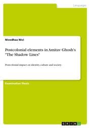 Cover von Postcolonial elements in Amitav Ghosh's 'The Shadow Lines'