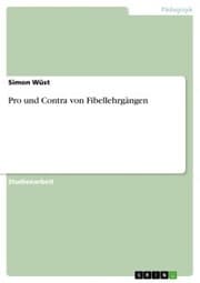 Cover von Pro und Contra von Fibellehrgängen