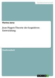 Cover von Jean Piagets Theorie der kognitiven Entwicklung