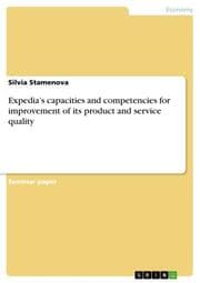 Cover von Expedias capacities and competencies for improvement of its product and service quality