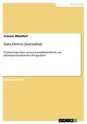 Cover von Data-Driven Journalism