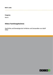 Cover von Hitlers Familiengeheimnis