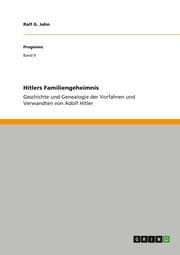Cover von Hitlers Familiengeheimnis